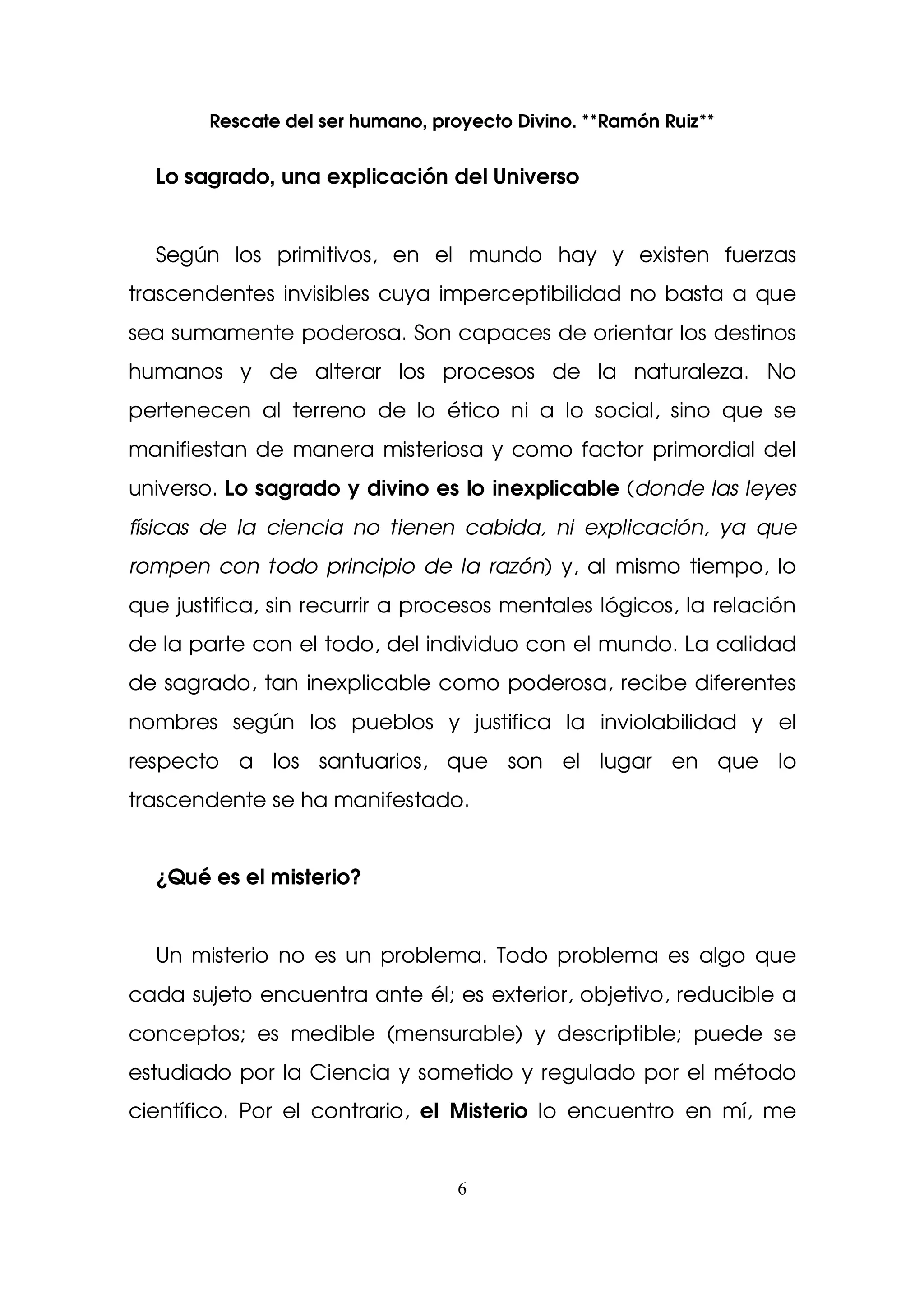 Rescate Proyecto Divino