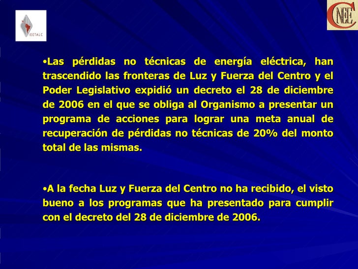 Rescate de Luz y Fuerza del