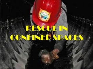 Rescue in Confined Spaces