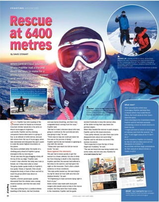Rescue at 6400 metres - (Coasting Magazine)