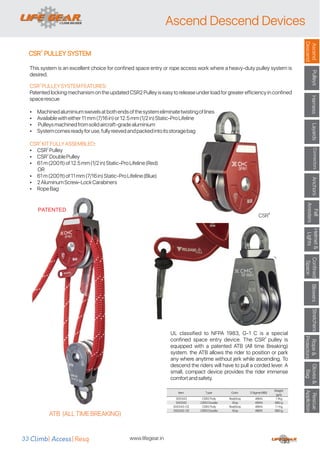Rescue catalogue - Lifegear Safetech | PDF