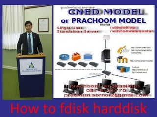 How to fdisk harddisk
 