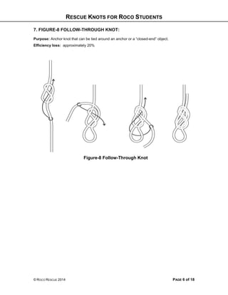 Rescue+knots+for+roco+students | PDF