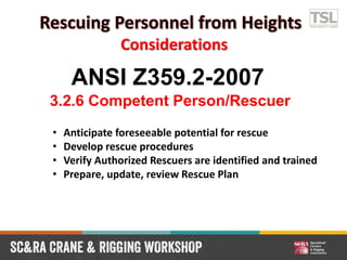2014 CRW - Rescuing Personnel From Heights | PDF