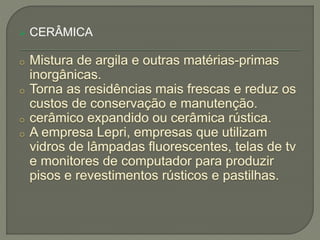  CERÂMICA
 