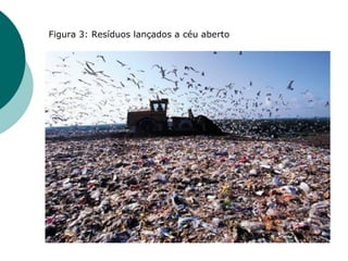 Figura 3: Resíduos lançados a céu aberto
 