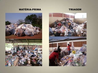  MATÉRIA-PRIMA                                  TRIAGEM