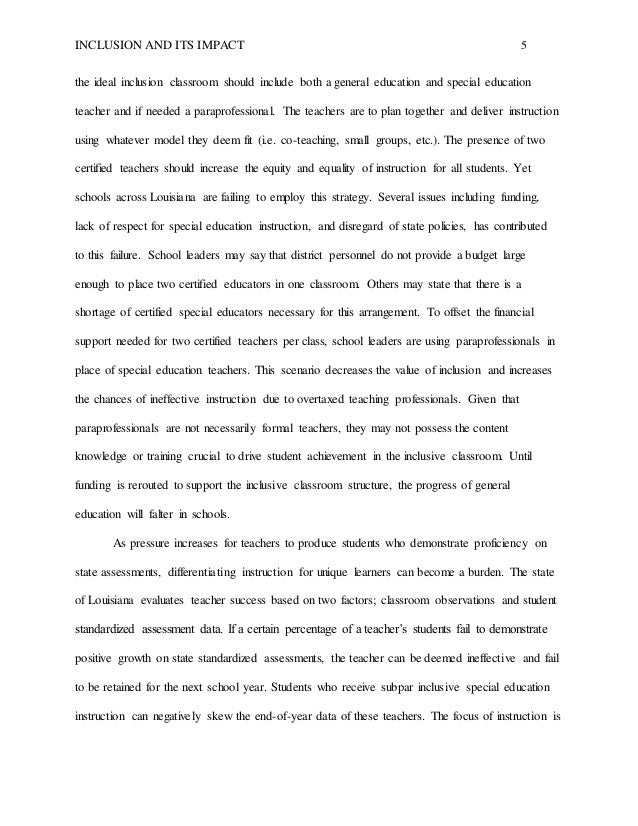 Reflective Essay Thesis Essays On Special Education Inclusion How To Start A Synthesis Essay also How To Write An Essay Proposal Special Education Essays Hepatitze Process Essay Example Paper