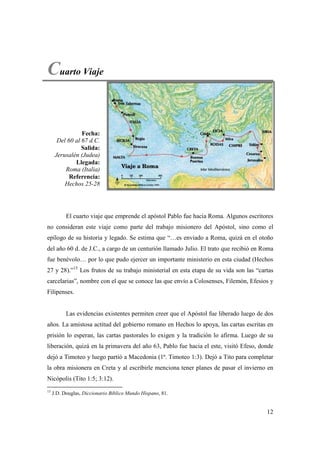 Hacaha Roma Los Viajes Misioneros del Apóstol Pablo: Historia y Enseñanzas | PDF