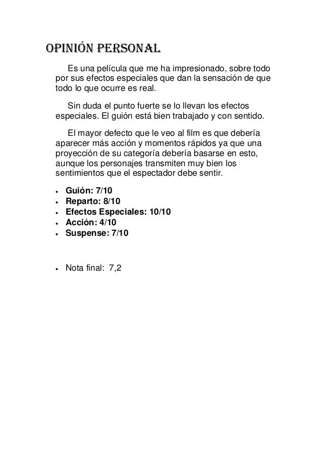 Reseña de película interstellar