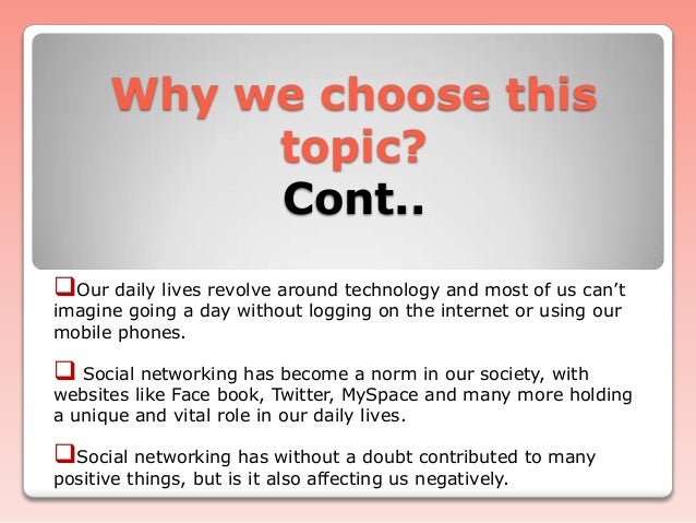 Computer affects in our lives conclusion