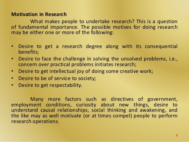 What Is Motivation In Research? – IGUNK