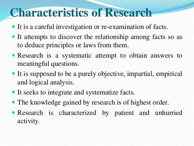 Research