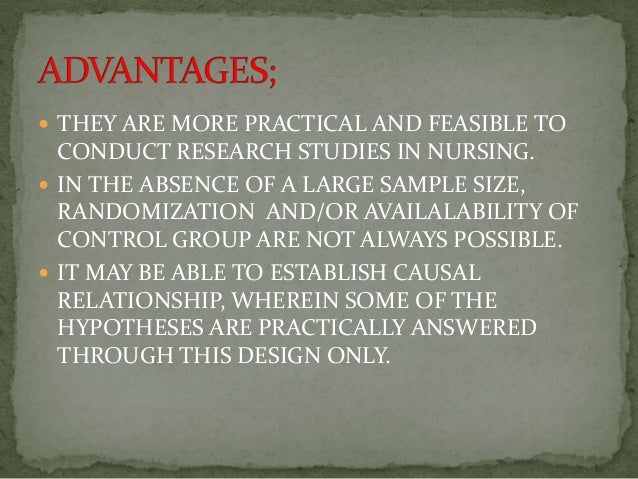 Research approaches and designs