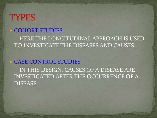 Research approaches and designs