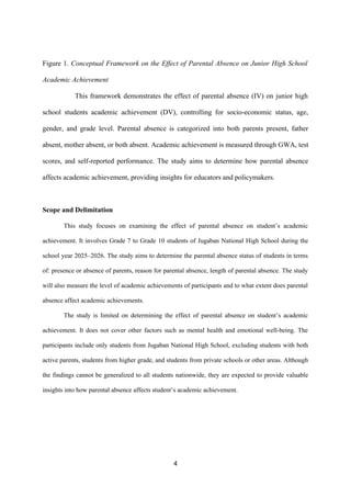 Impact of Parental Absence on Junior High School Academic Achievement ...