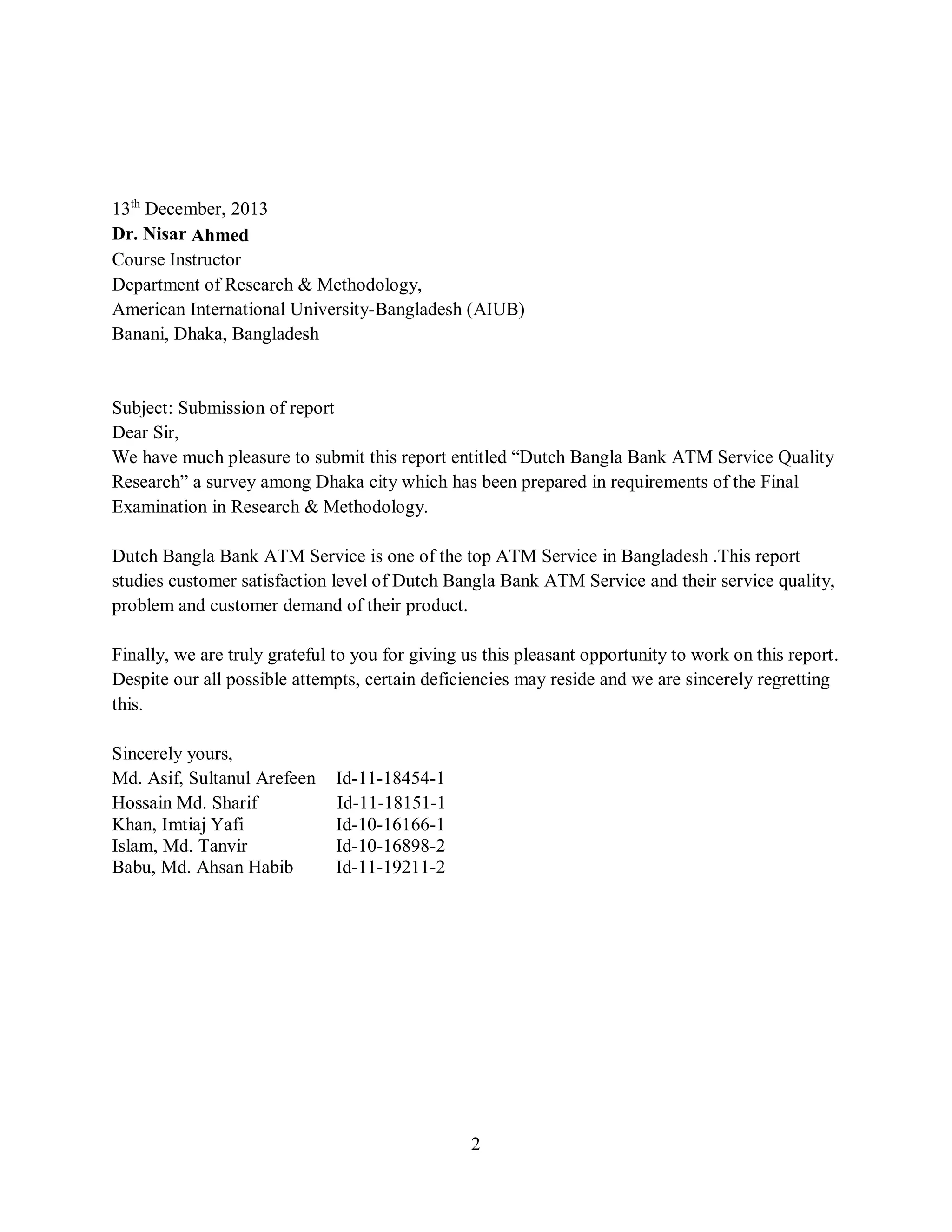 Research Methodology Final Paper Pdf