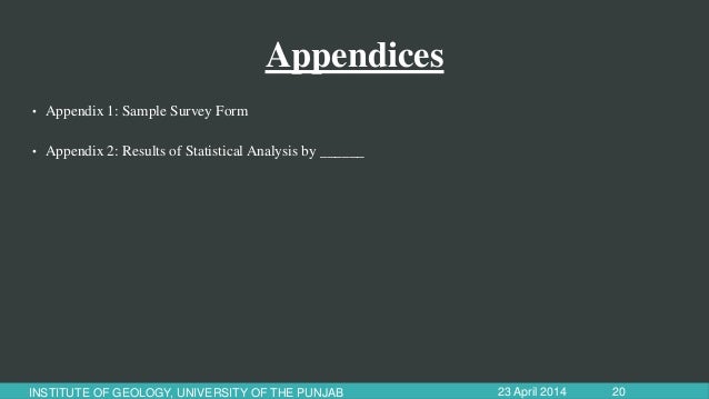 Main components of a research paper