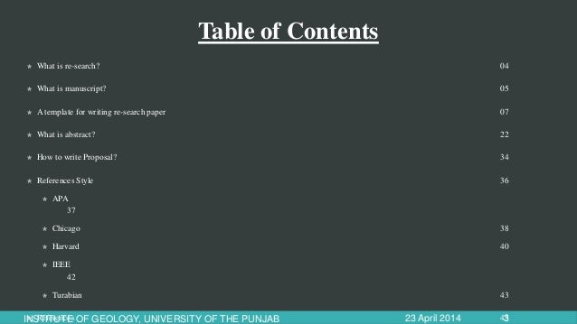 Components of a good term paper