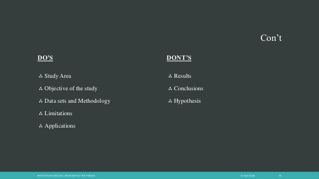 Components of research paper
