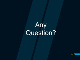 24
Any
Question?
 