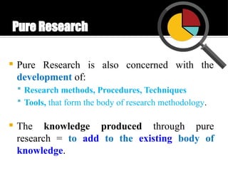 Comprehensive Overview of Research Types, Approaches, and Applications ...