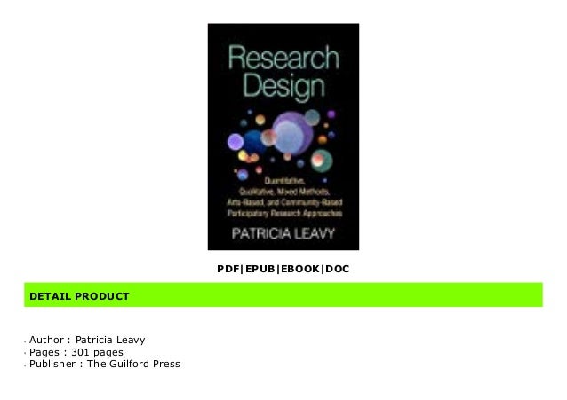 First Reads Research Design Quantitative Qualitative Mixed Methods 