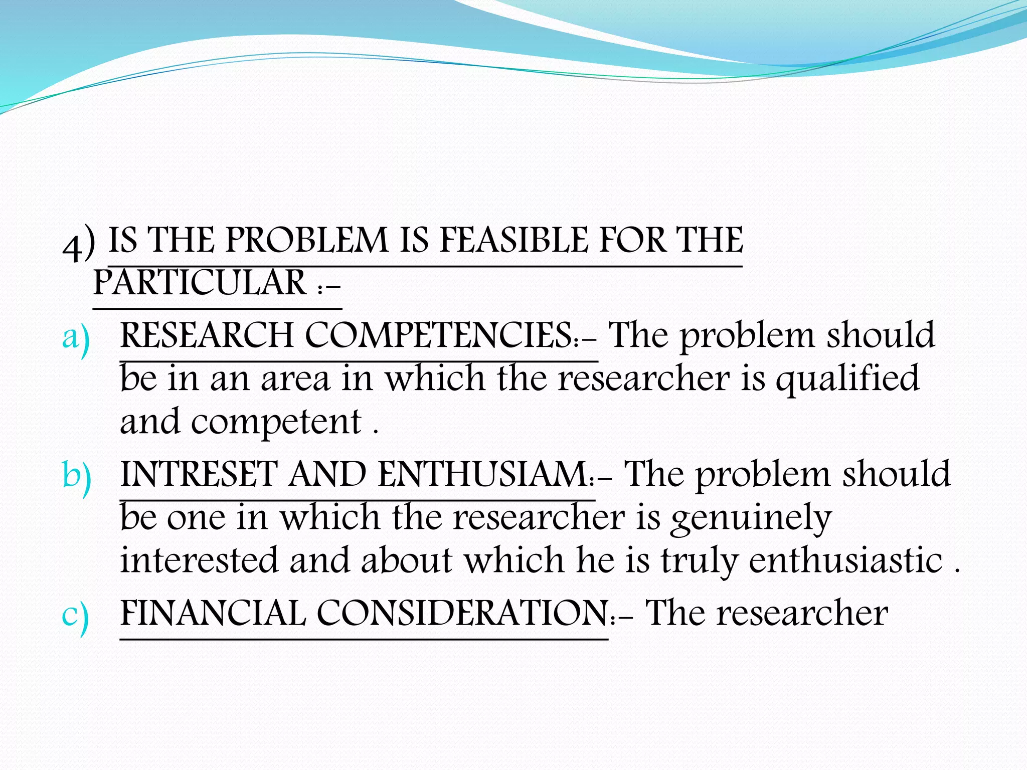 Research identification of the problem | PPTX