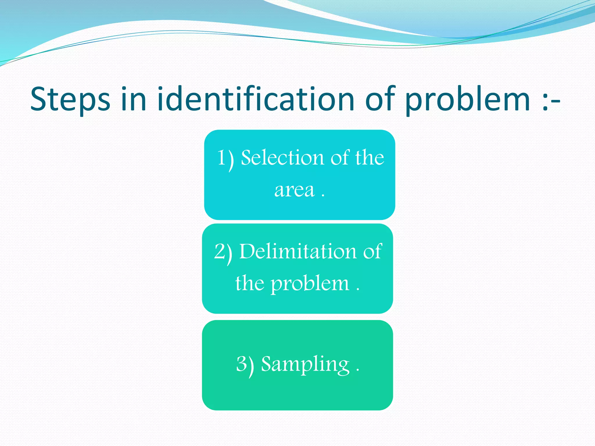 Research identification of the problem | PPTX