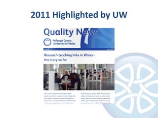 2011 Highlighted by UW