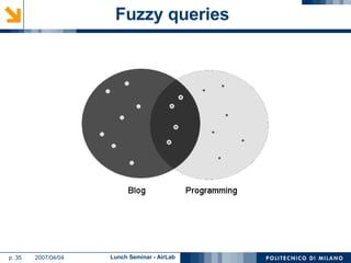 Fuzzy queries  