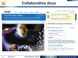 Collaborative docs 