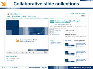 Collaborative slide collections 