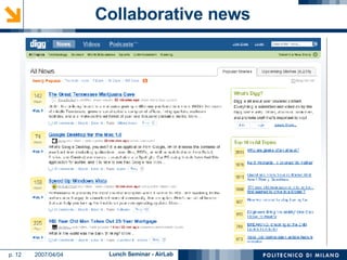Research on collaborative information sharing systems