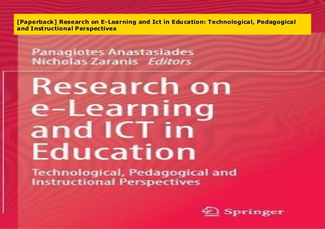 [Paperback] Research on E-Learning and Ict in Education: Technological ...