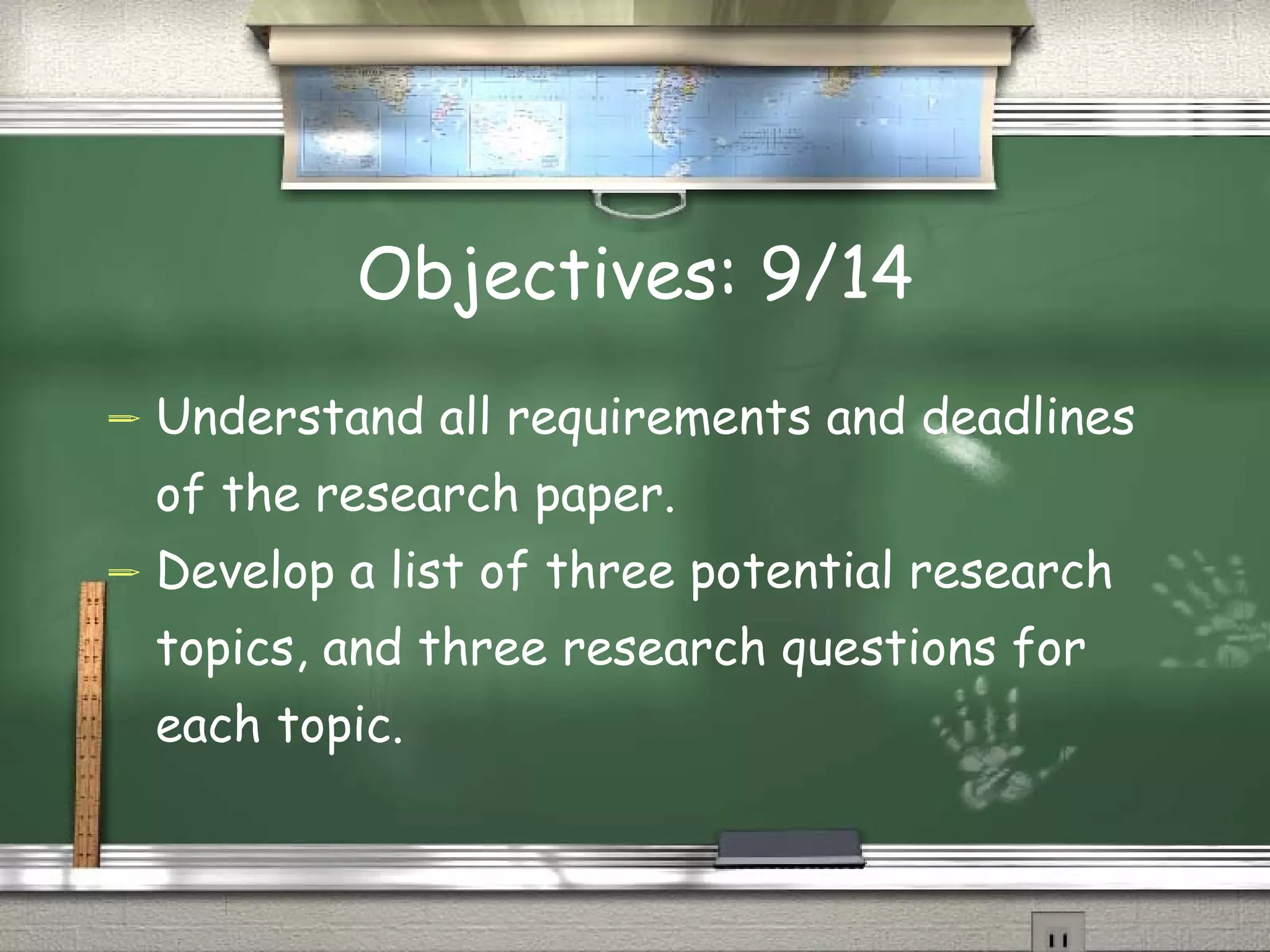 Research Paper Expectations | PPT
