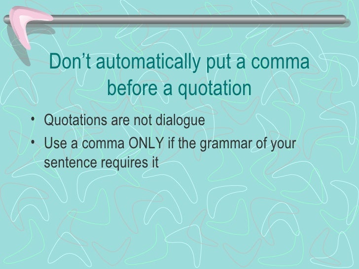 Research paper quotation
