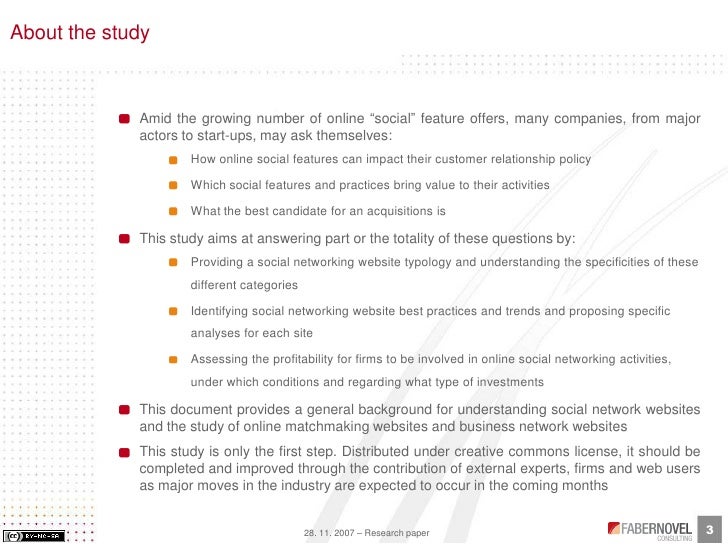 social networking research paper