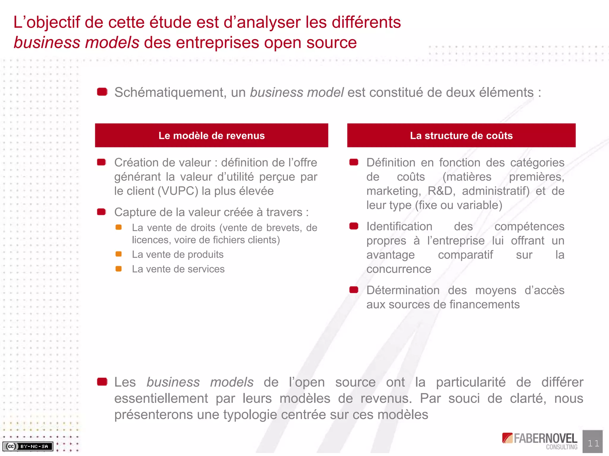 Research Paper-Les Business Models de l'Open Source, faberNovel Consulting