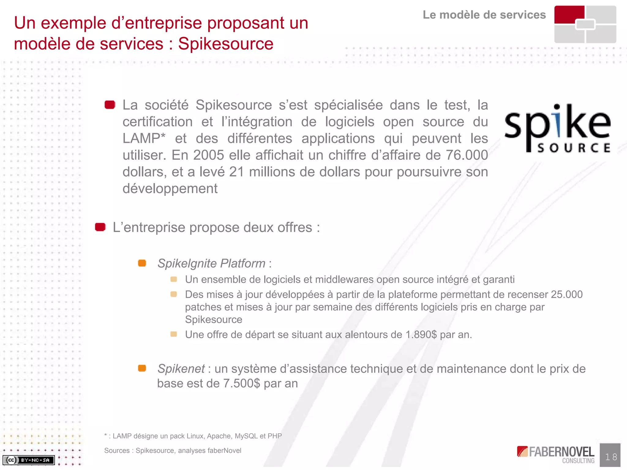 Research Paper-Les Business Models de l'Open Source, faberNovel Consulting