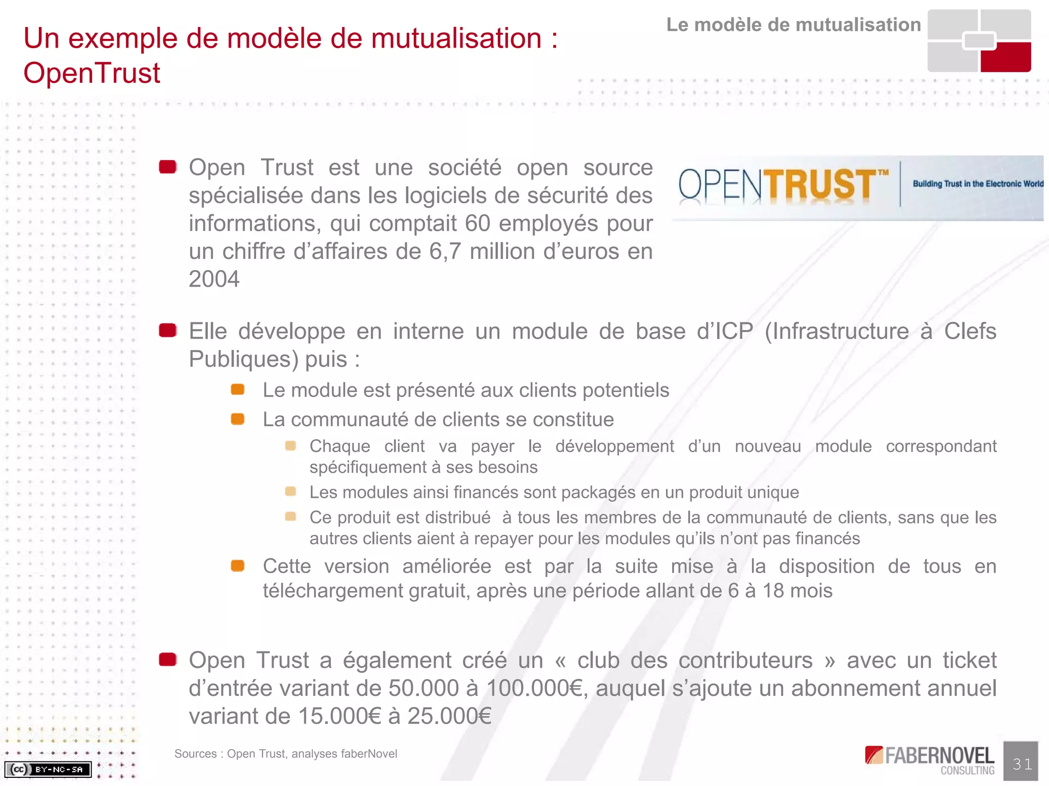 Research Paper-Les Business Models de l'Open Source, faberNovel Consulting