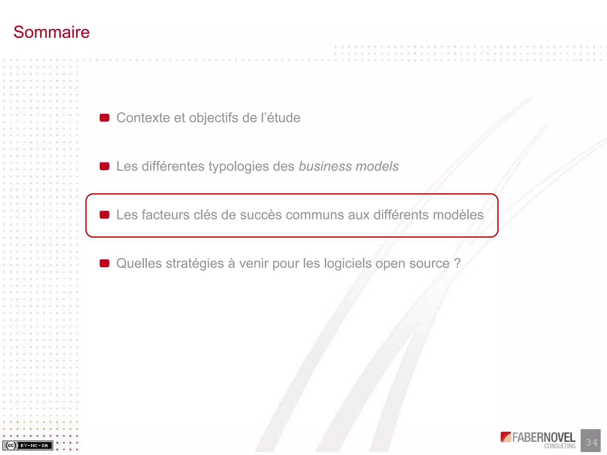 Research Paper-Les Business Models de l'Open Source, faberNovel Consulting