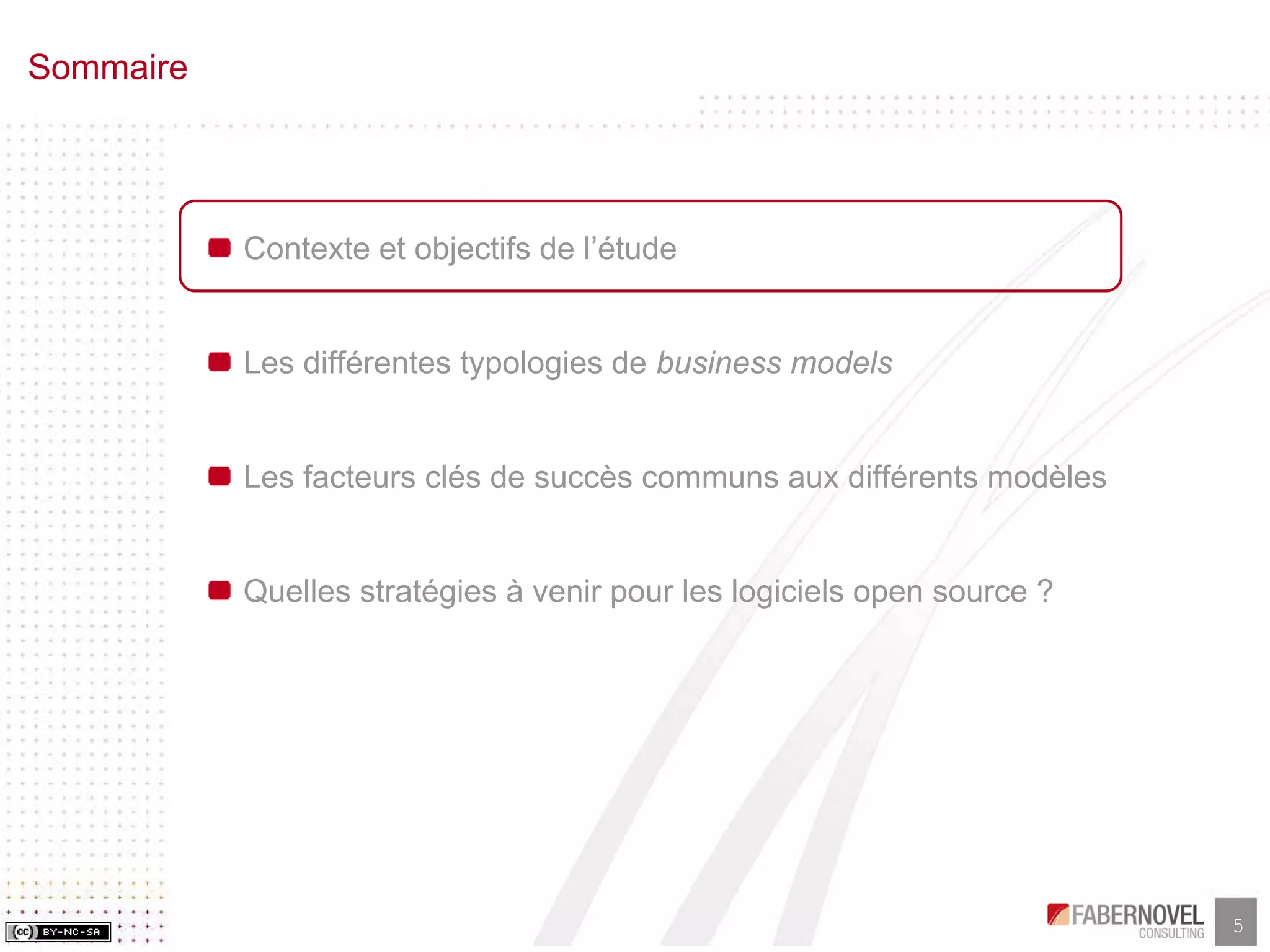 Research Paper-Les Business Models de l'Open Source, faberNovel Consulting