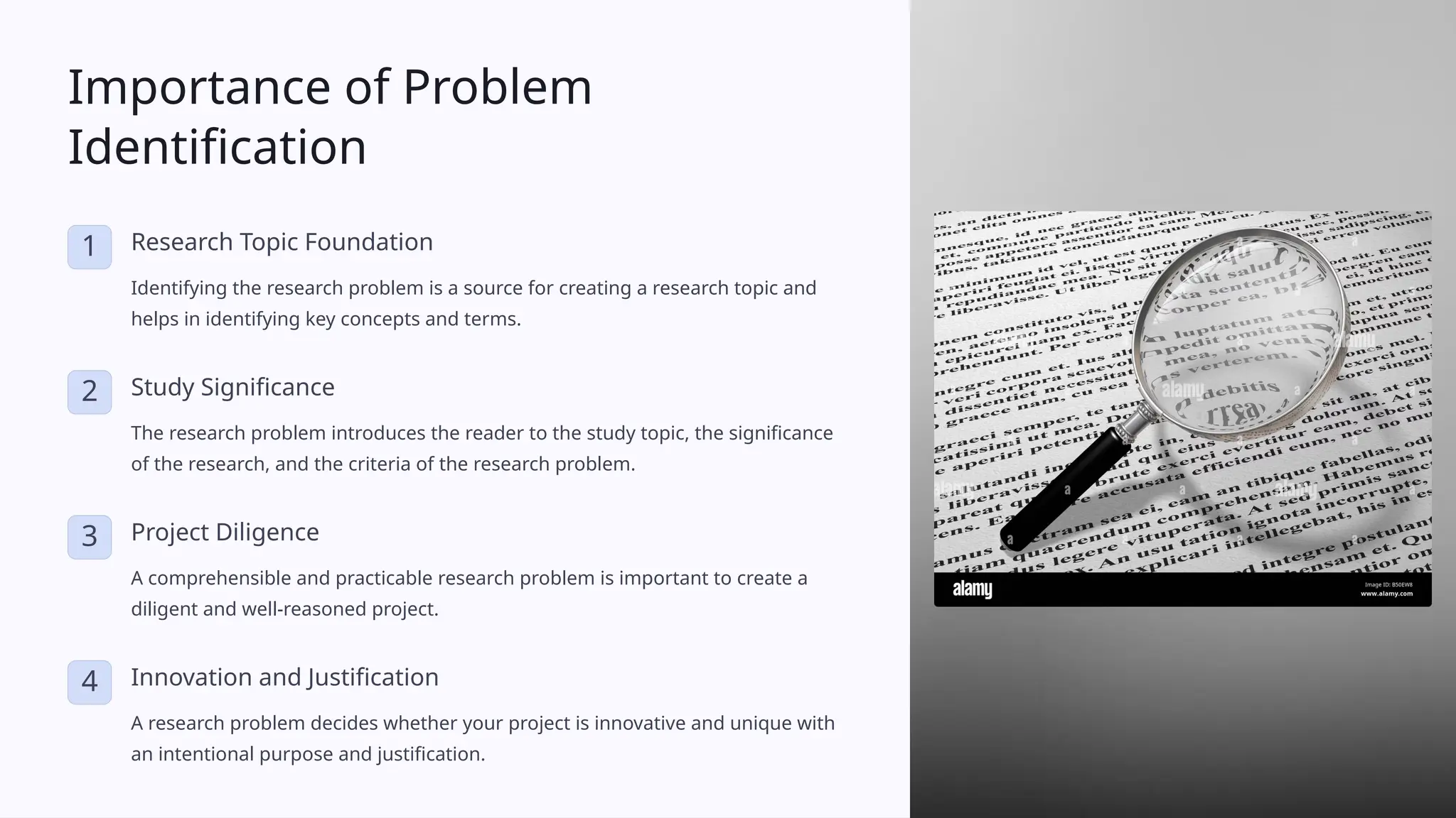 Research-Problem-Identification-process PPT | PPTX | Educational ...