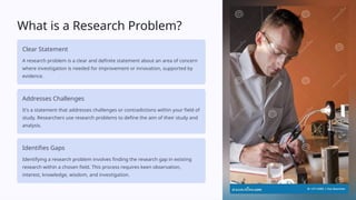 Research-Problem-Identification-process PPT | PPTX | Educational ...