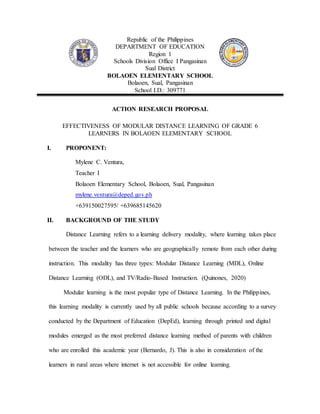HIGH SCHOOL RESEARCH PROPOSAL EXAMPLE visual data 6