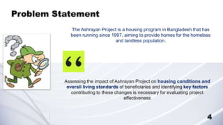 Research - Asrayan Project of BD | PPTX