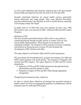 Research Thesis Final Hiv Aids | DOC