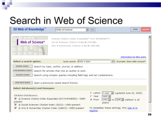 Search in Web of Science
39
 
