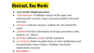 Research 06. How to write a Research Synopsis/ Proposal | PPTX